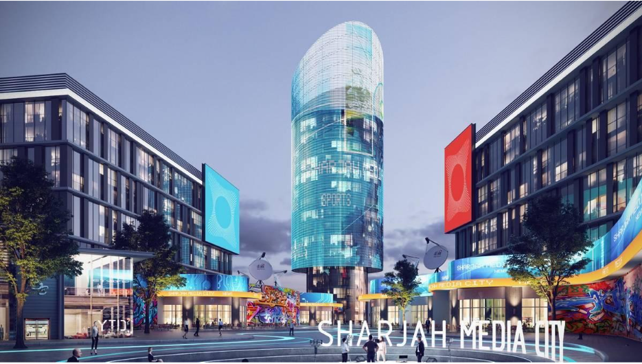 Modern UAE business office setup