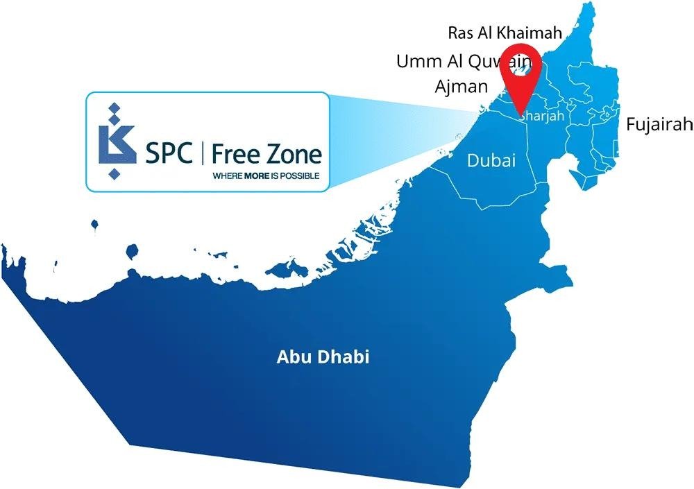 Modern UAE business office environment
